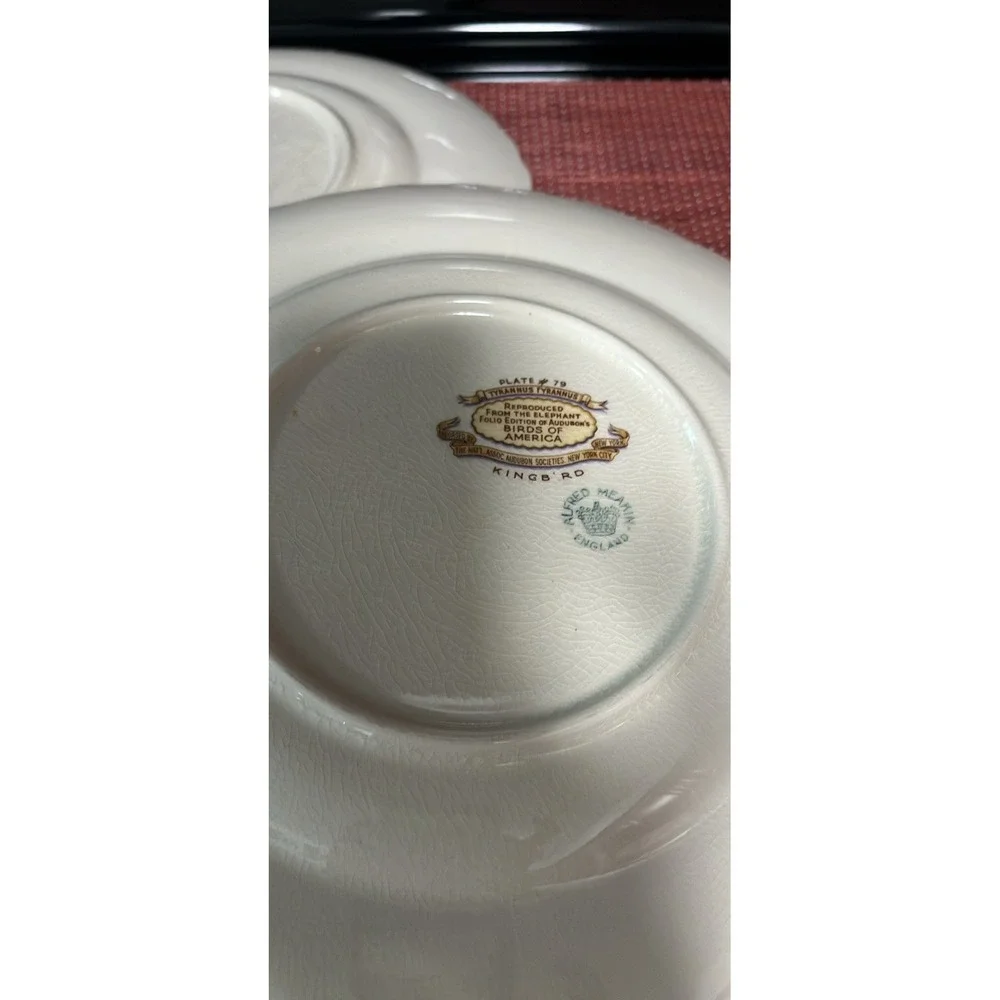Vintage Alfred Meakin Set Of Six Dinner Plates